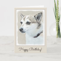 Norwegian Lundehund Painting - Original Dog Art