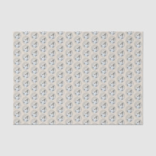 Norwegian Lundehund Painting - Original Dog Art Tissue Paper