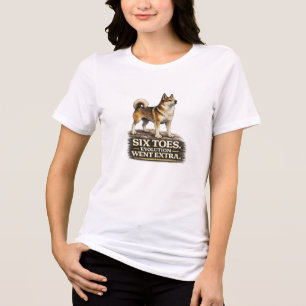Norwegian Lundehund Shirt – Six Toes Evolution Wen