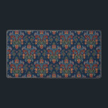 Norwegian Rosemaling Floral Art Desk Mat<br><div class="desc">Elevate your workspace with this stunning desk mat featuring authentic Norwegian Rosemaling. This traditional folk art design brings a touch of Scandinavian heritage and elegance to any office or home setup. Made with high-quality materials to ensure smooth mouse movement and protection for your desk. Perfect for those who appreciate cultural...</div>