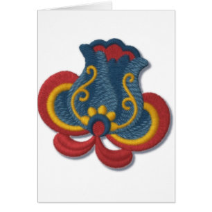 Norwegian Rosemaling Tulip