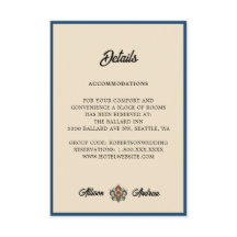 Norwegian Rosemaling Wedding | Details Enclosure