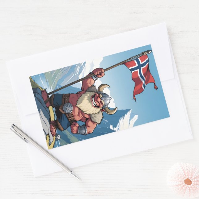 Norwegian Troll Sticker (Envelope)