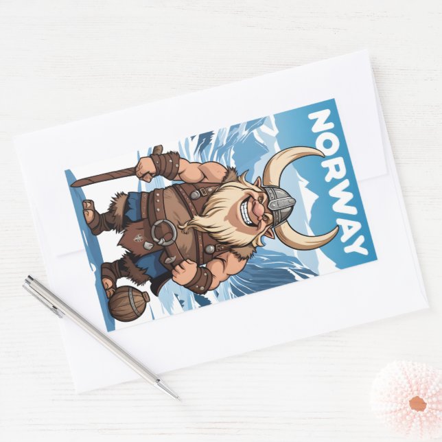 Norwegian Troll Sticker (Envelope)