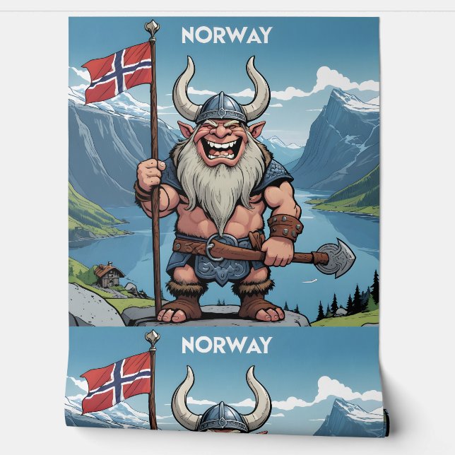 Norwegian Troll Wallpaper (Unrolling)