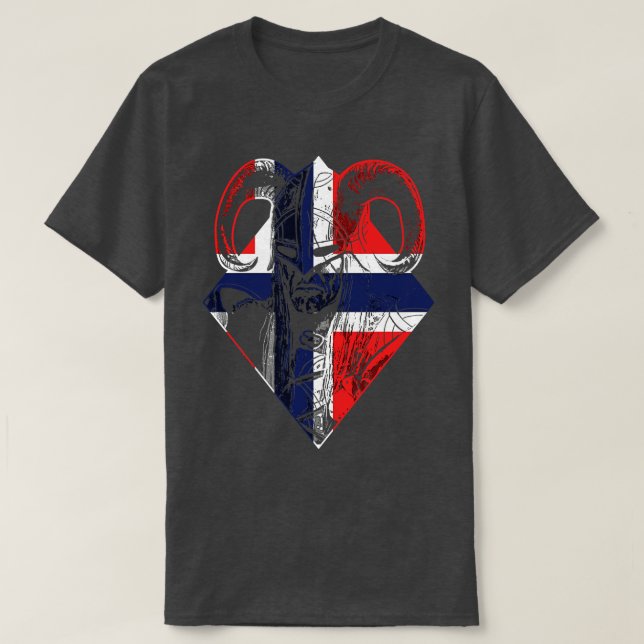 Norwegian Viking Warrior 7 T-Shirt (Design Front)
