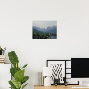Norwegian Village Poster