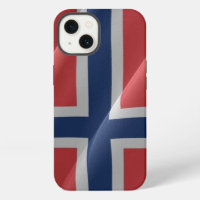 Norwegian waving Flag -
