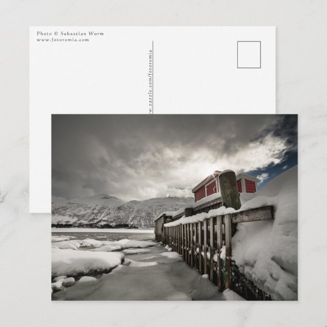 Norwegian Winter Postcard (Front/Back)