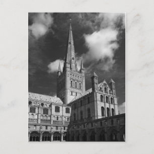 Norwich Cathedral, Norfolk, England Postcard