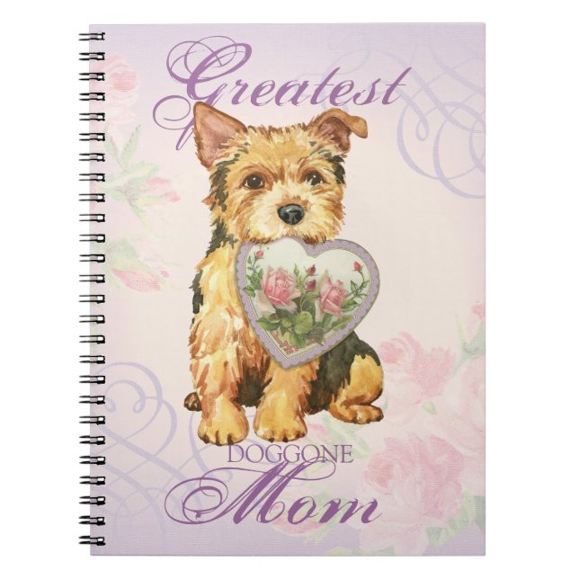 Norwich Heart Mom Notebook (Front)