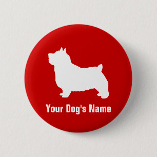 Norwich Terrier ノーリッチ・テリア 2 Inch Round Button