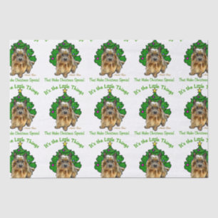 Norwich Terrier Christmas Tissue Paper