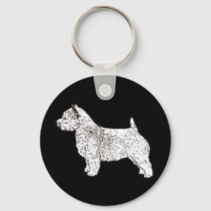 norwich_terrier keychain
