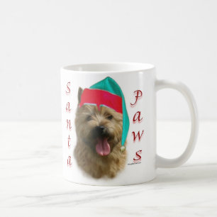 Norwich Terrier Santa Paws Coffee Mug