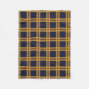 Norwich University Tartan Fleece Blanket