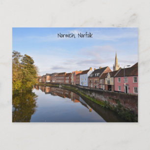 Norwich vues carte postale