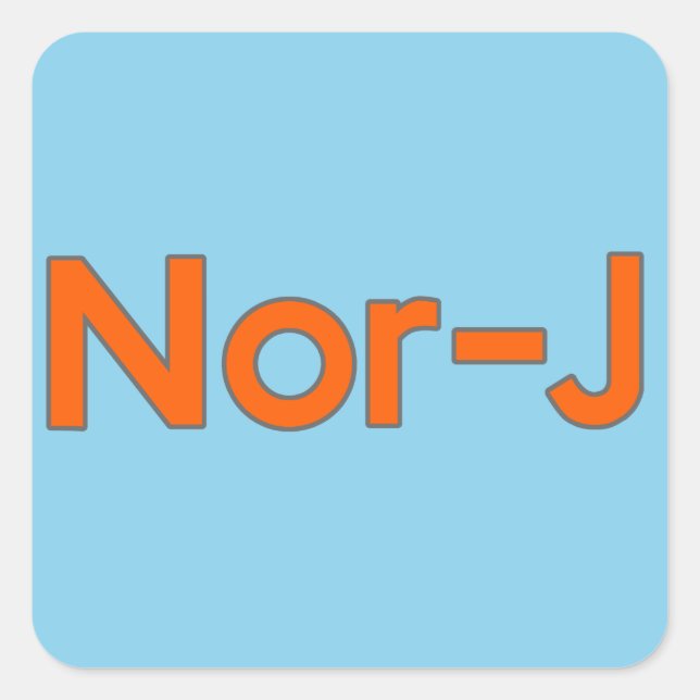 Norwood Junction Square Sticker (Front)