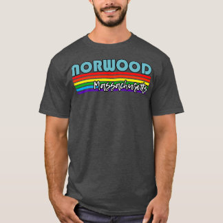 Norwood Massachusetts Pride  Norwood LGBT Gift LGB T-Shirt