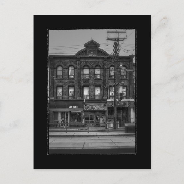 Nos 422 - 426 College St 2 with Border Postcard (Front)