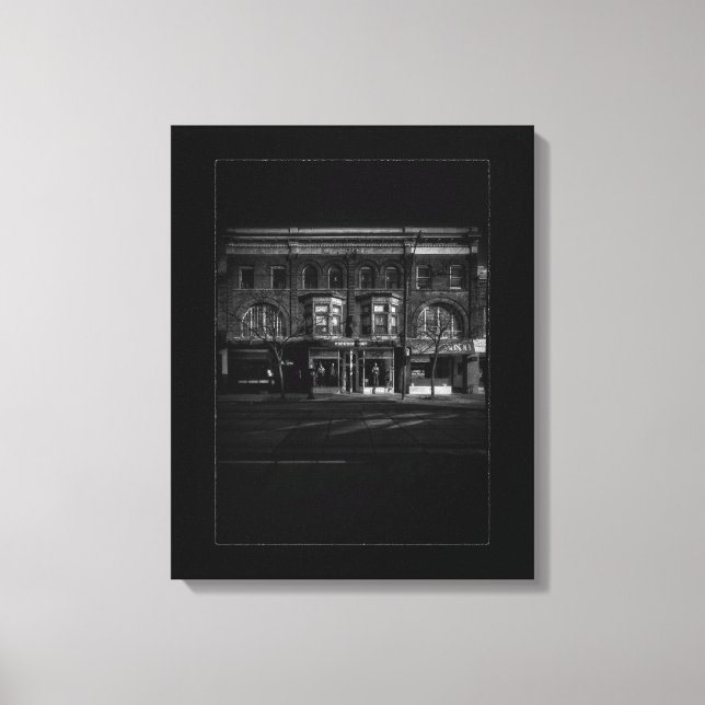 Nos 758 - 766 Queen St E 3 with Border Canvas Print (Front)