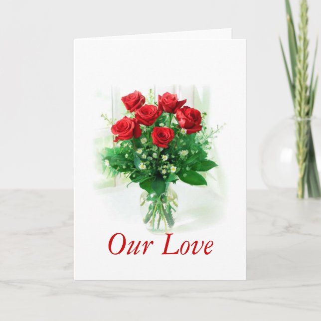 Nos cartes de notes d'amour (Devant)