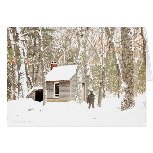 *Nos coeurs sont chauds et gais : carte Walden Pon (Devant horizontal)
