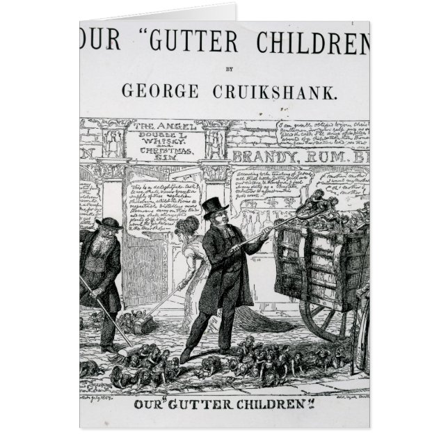 Nos enfants de gouttière, 1869 (Devant)