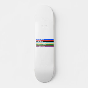 Nos Valeurs Sont Skateboard