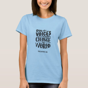 NOS VOIX CHANGERONT LE T-SHIRT DU MONDE