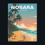 Nosara Costa Rica Travel Postcard<br><div class="desc">The Nicoya Peninsula is a large stretch of Pacific coastline in northwestern Costa Rica, shared by Guanacaste and Puntarenas provinces. Known for its dry tropical forests, rugged hills, and long sandy beaches, it enjoys a sunny climate for much of the year and is recognized as one of the world’s Blue...</div>