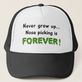 Nose Picking Trucker Hat