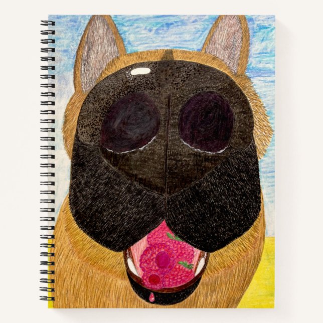 Nose&Raspberry Notebook (Front)