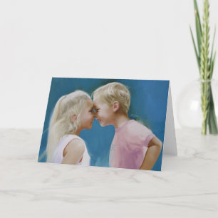 Nose To Nose Card