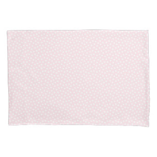 Nosegay Pink Coloured Watercolor Dots  Pillow Case