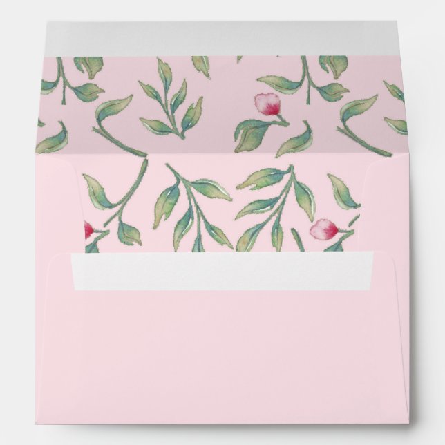 Nosegay Pink Envelope (Back (Bottom))