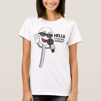 Nosework funny singing Q-tip T-Shirt