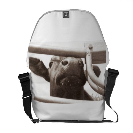 Nosey Cow Commuter Bag