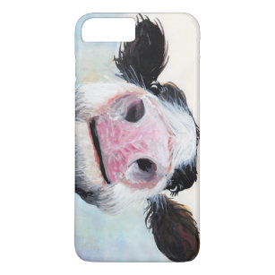 NOSEY COW 'HEY! HOW'S IT GOIN'?' BY SHIRLEY MACARTHUR iPhone 11 case NOSEY COW 'HEY! HOW'S IT GOIN'?' BY SHIRLEY MACARTHUR iPhone 11 case