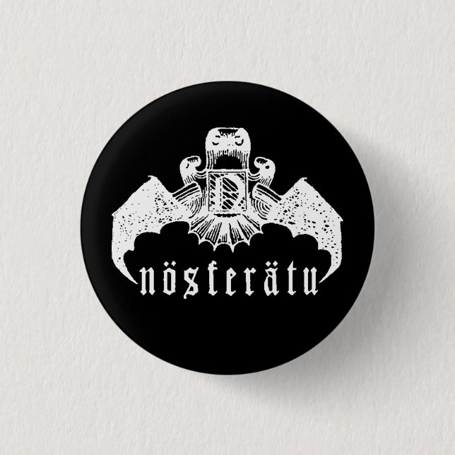 NOSFERATU 1 INCH ROUND BUTTON (Front)
