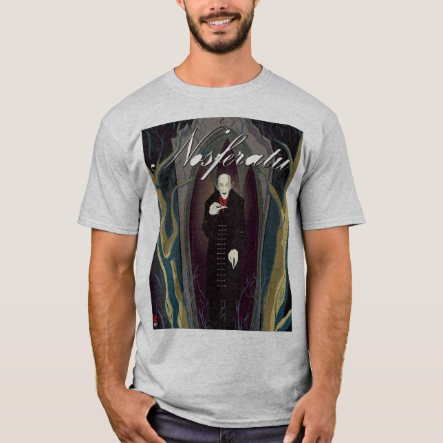 Nosferatu basic grey t-shirt (Front)