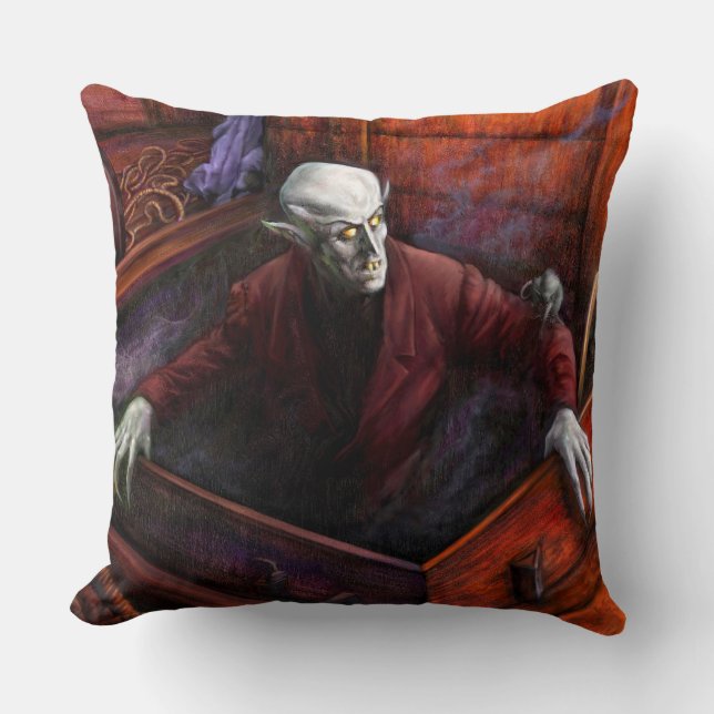 Nosferatu Demeter Full Scene Pillow (Front)