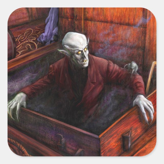 Nosferatu Demeter Full Scene Sticker (Front)