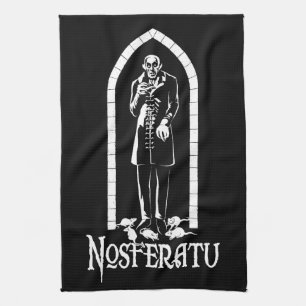 Nosferatu Vampire Kitchen Towel