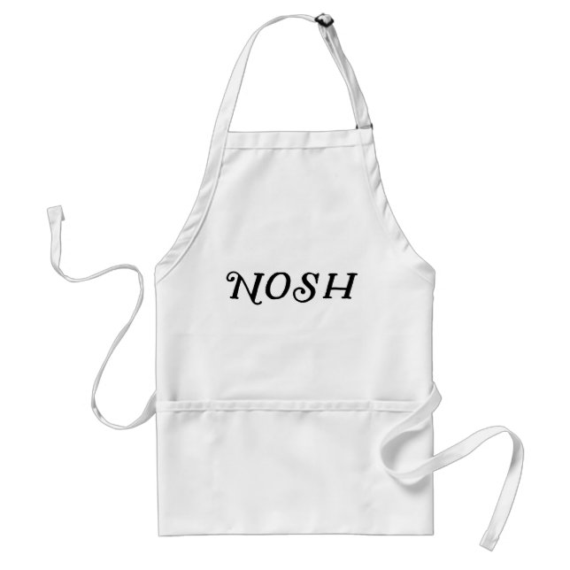 Nosh Jewish Humour Standard Apron (Front)