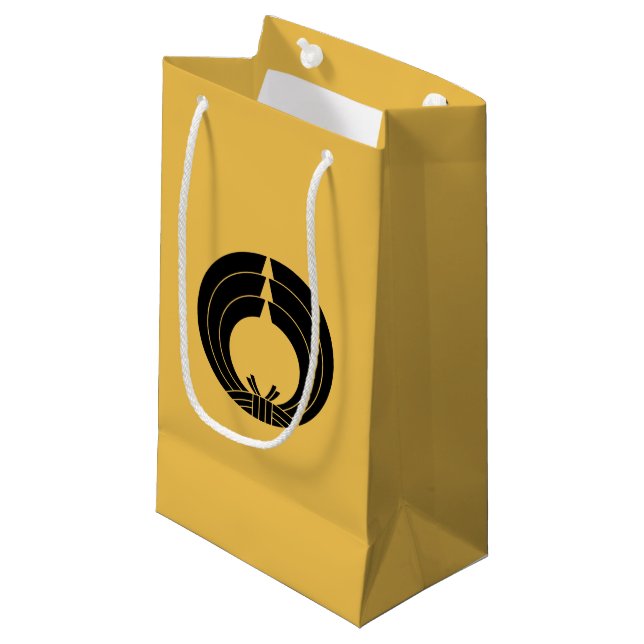 Noshi circle small gift bag (Front Angled)