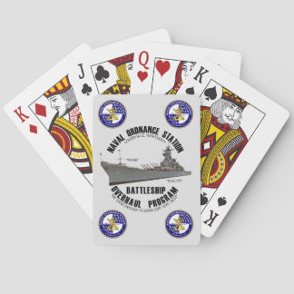 NOSL Battleship Overhaul Program Playing Cards