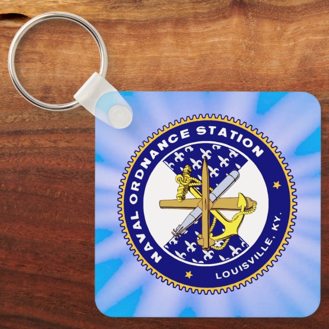 NOSL Logo/Battleship Keychain (Front)