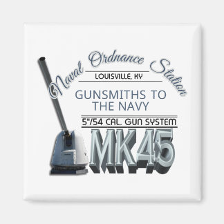 NOSL Mk45 Gun Systems Magnet