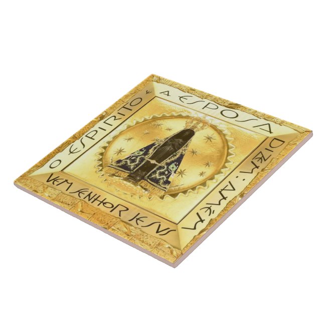 Nossa Senhora da Conceição Aparecida Tile (Side)